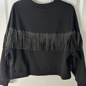 ZARA FRINGE SWEATER